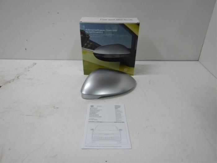 VW Golf 8 R/ID3 Spiegelkap Links Matte Chrome NIEUW 2.0 TDI, Auto-onderdelen, Spiegels, Gebruikt, Ophalen