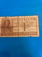 Briefje 1 Gulden, Postzegels en Munten, Bankbiljetten | Nederland, Ophalen of Verzenden, 1 gulden