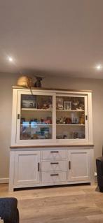 Lizzano Vitrinekast/Buffetkast - Stijlvol & Praktisch, Huis en Inrichting, Ophalen, Gebruikt, Glas, 150 tot 200 cm