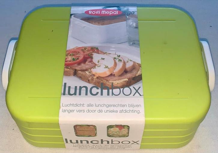 Rosti Mepal Lunchbox Groen - Ongebruikt, Huis en Inrichting, Keuken | Keukenbenodigdheden, Nieuw, Ophalen of Verzenden