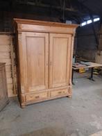 Antiek grenen 2deurs kast/uitneembaar, Antiek en Kunst, Antiek | Meubels | Kasten, Ophalen