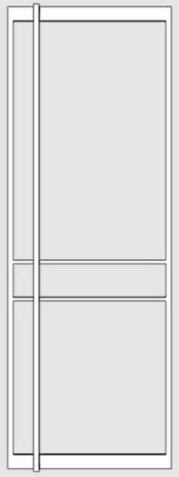 Enkele stalen draaideur / Single steel Pivot Door beschikbaar voor biedingen
