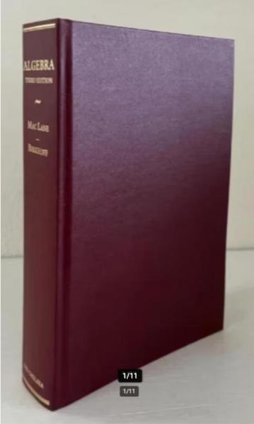 Algebra - Third Edition -Saunders Mac Lane, Garrett Birkhoff beschikbaar voor biedingen
