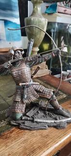 Samurai Beeld met Boog, Ophalen of Verzenden