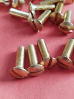 10-25 Messing Lenskop boutjes m3 of3 mm fiets motor auto, Tuin en Terras, Verzenden, Nieuw, Minder dan 180 cm, Palen