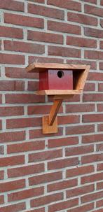 Eikenhouten vogelhuisjes met bitumen dakbedekking, Ophalen of Verzenden, Nieuw