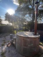 Houtgestookte Hottub - Heerlijk Ontspannen!, Tuin en Terras, Bubbelbaden en Hottubs, Ophalen, Gebruikt, Trap, Vast