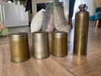 trench art trenchart hulzen ww2 wo2, Verzamelen, Ophalen of Verzenden, Landmacht, Hulzen of Bodemvondsten