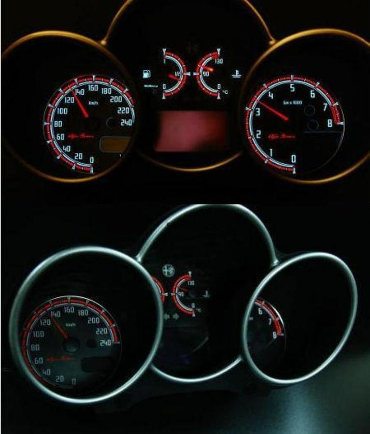 Alfa Romeo 147 '00 - Indiglo Tellerplaten, Auto diversen, Tuning en Styling, Ophalen of Verzenden