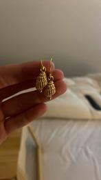 Handgemaakte oorbellen kleur goud nieuw!!!, Overige materialen, Hangers, Ophalen of Verzenden, Zo goed als nieuw