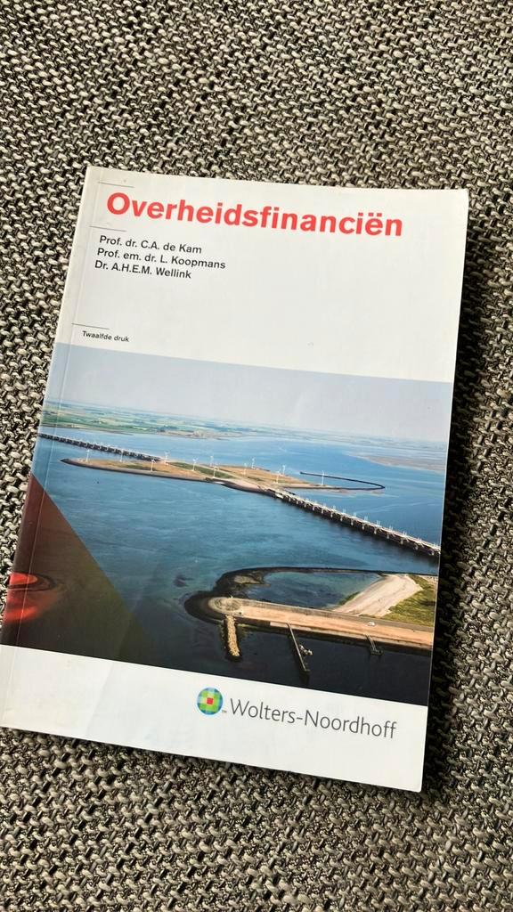 Overheidsfinanciën, Boeken, Economie, Management en Marketing, Zo goed als nieuw, Economie en Marketing, Ophalen of Verzenden