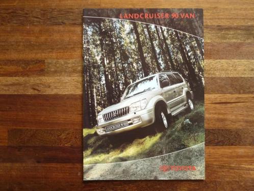 Toyota LandCruiser 90 Van (2001/2002), Boeken, Auto's | Folders en Tijdschriften, Nieuw, Toyota, Ophalen of Verzenden