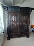 Antieke houten kast, 1697, zonder schroeven ong 190 205 81, Ophalen