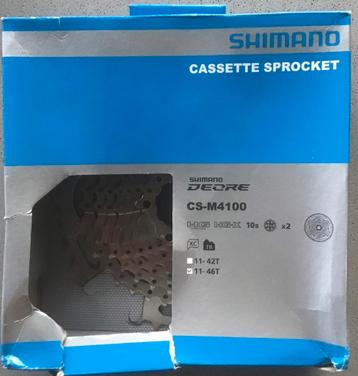 Shimano CS-M4100 DEORE 11T-46T beschikbaar voor biedingen