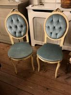 2 Antieke kuif stoeltjes, Ophalen