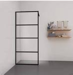 Douchwand Industriel 100 & 120cm mat zwart, Ophalen, Zo goed als nieuw, Douche