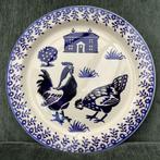 Emma Bridgewater - servies - BLUE HEN Cakeplate - Zeldzaam!, Huis en Inrichting, Keuken | Servies, Ophalen of Verzenden, Overige stijlen