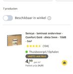 Sencys - laminaat ondervloer  - dikte 5mm - 10dB - 5m², Overige materialen, Nieuw, 15 m² of meer, Ophalen