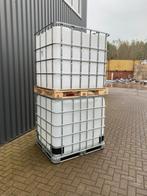 Ibc 1000 liter, 150 liter of meer, Ophalen, Zo goed als nieuw, Kunststof