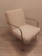 Ikea PS fauteuil Teddy ecru, Huis en Inrichting, Fauteuils, Ophalen, Minder dan 75 cm, Zo goed als nieuw, Stof