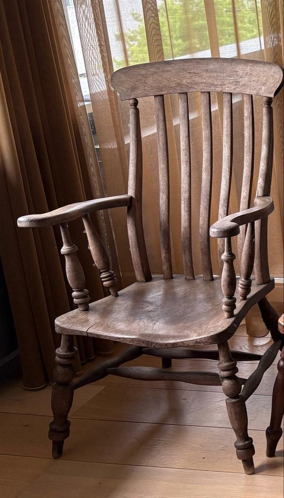 Antieke windsor stoel, Antiek en Kunst, Antiek | Meubels | Stoelen en Banken, Ophalen