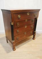 Antieke Hollandse Empire ladekast, Ophalen of Verzenden