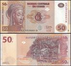 Congo 2020/2022, 4 nieuwe opvolgende bankbiljetten (UNC), Verzenden, Overige landen, Setje