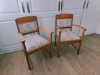2 oude eiken eetkamerstoelen, Antiek en Kunst, Ophalen