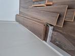 Laminaat en plinten bruin, Ophalen, Gebruikt, Minder dan 5 m², Hout