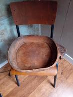 Mooie houten bak, Huis en Inrichting, Woonaccessoires | Schalen en Manden, Ophalen of Verzenden, Zo goed als nieuw, Rond, Hout