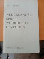 Nederlandse spreekwoorden en gezegden - NIEUWSTAAT, Ophalen of Verzenden, Zo goed als nieuw, Nederlands