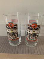 2x Coca cola glazen, Ophalen of Verzenden, Zo goed als nieuw, Frisdrankglas