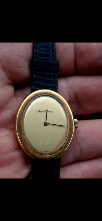 Maurice Guerdat 10k gouden vintage horloge beschikbaar voor biedingen
