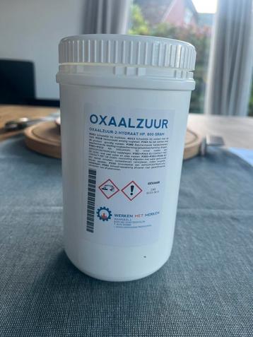 Oxaalzuur - gratis afhalen beschikbaar voor biedingen