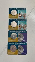 Zilveren coincard 4 stuks, Euro's, Ophalen of Verzenden, Koningin Beatrix