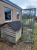 Hondenhok met ren, Dieren en Toebehoren, Ophalen, 100 cm of meer, Hondenhok, 110 cm of meer