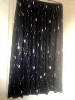 ODEEH NIEUWE ROK maat 38 met kaartjes plisse lange rok, Maat 38/40 (M), ODEEH, Blauw, Nieuw