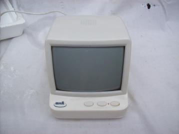 Vintage monitor 15 cm zwart wit beschikbaar voor biedingen