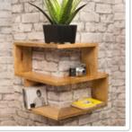Mango wood reversible shelf, Huis en Inrichting, Woonaccessoires | Wandplanken en Boekenplanken, Ophalen, Zo goed als nieuw