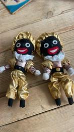 Oude vintage zwarte pieten met ijzerbraad goud/rose, Diversen, Sinterklaas, Ophalen, Zo goed als nieuw
