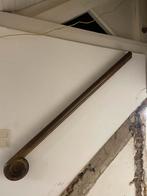 Antieke Eiken Trapleuning - Nostalgisch & Robuust, Gebruikt, Eiken, Ophalen of Verzenden, 50 mm of meer