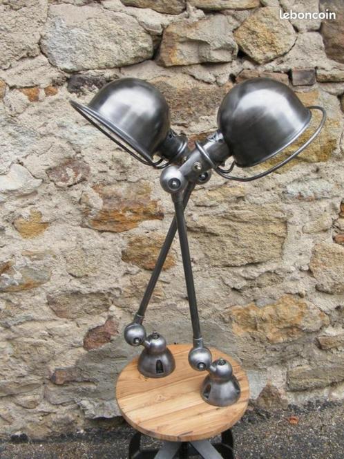 Jielde - 1950's vloerlamp in uitmuntende staat 2x, Huis en Inrichting, Lampen | Vloerlampen, Zo goed als nieuw, Minder dan 100 cm
