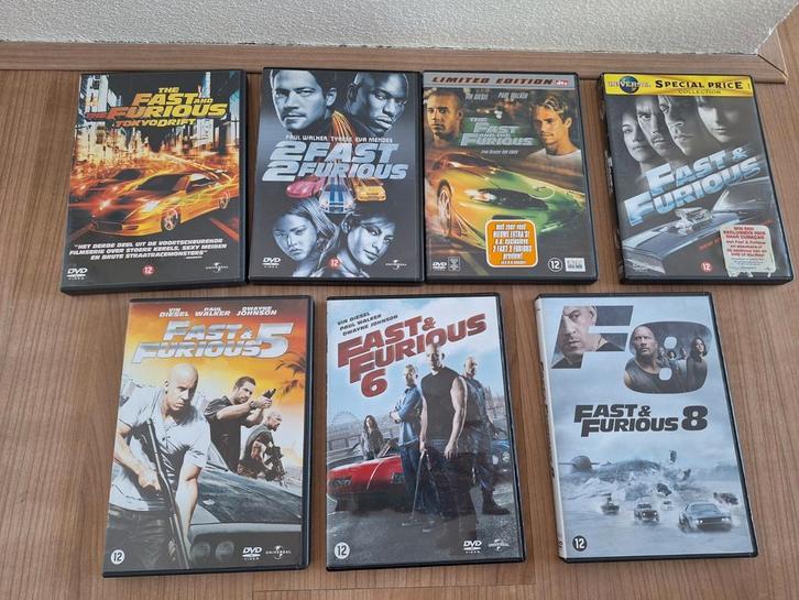 Fast & Furious delen, Cd's en Dvd's, Dvd's | Actie, Gebruikt, Actie, Vanaf 12 jaar, Ophalen of Verzenden