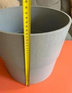 Ikea Nypon Bloempot - Betonlook, 25 tot 40 cm, Kunststof, Rond, Binnen