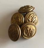 Knopen Koninklijke Marine nr 1, Verzamelen, Militaria | Algemeen, Verzenden, Marine, Nederland, Embleem of Badge