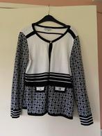 Zwart wit vest mt XL, Kleding | Dames, Ophalen of Verzenden, Gedragen, Maat 46/48 (XL) of groter, Wit
