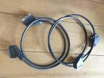 2 x scartkabel, Ophalen of Verzenden, Zo goed als nieuw, Minder dan 2 meter, Scartkabel