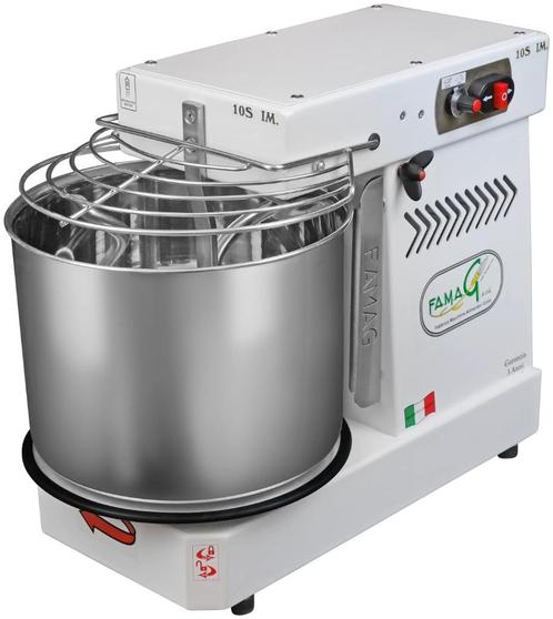 Famag IM10S 230 10 Speed Deegkneder / Spiraalkneder Famag, Witgoed en Apparatuur, Keukenmixers, Nieuw, 4 liter of meer, 3 snelheden of meer