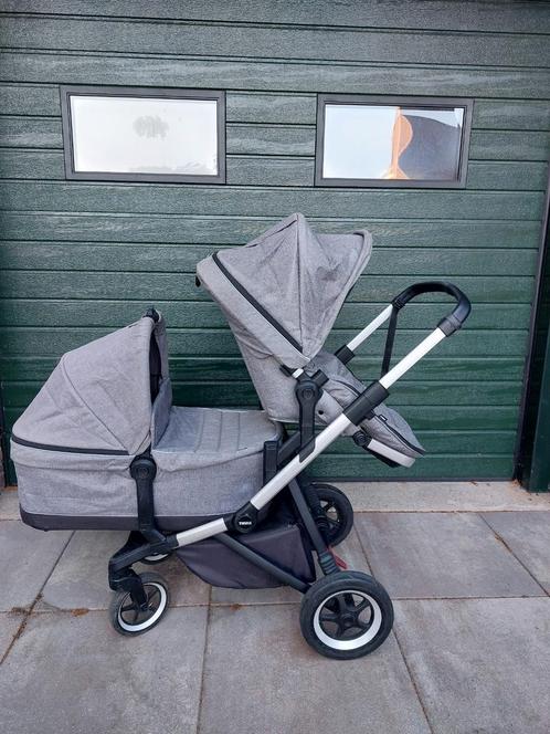 Thule sleek duo kinderwagen, Kinderen en Baby's, Kinderwagens en Combinaties, Zo goed als nieuw, Overige merken, Ophalen