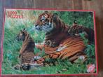 Puzzel 1000 stukjes tijgers, Ophalen, 500 t/m 1500 stukjes, Zo goed als nieuw